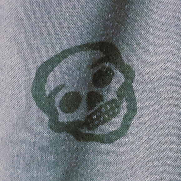 TORRID Plus Size Black & Gray Challis Skull Mini Skater Dress 2X - Picture 10 of 16